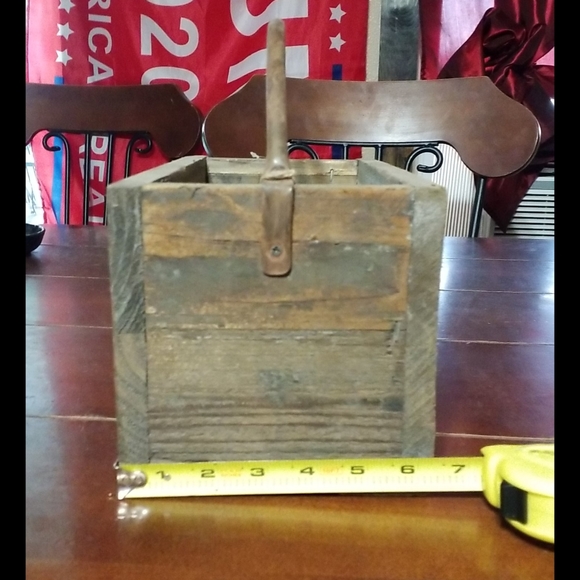 Vintage Inspired Wooden Box - Picture 2 of 3